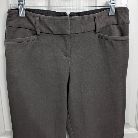 Express Columnist Pants, Size 2R, Brown, Stretchy, Front/Back Pockets - Picture 3 of 12